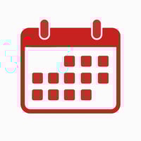 red calendar