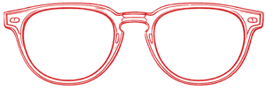 RedGlassesIllustration